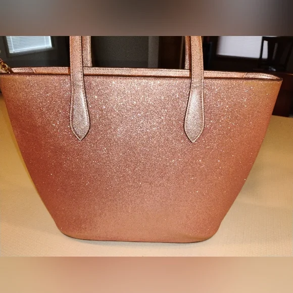 Kate Spade Glitter Tote Bag - Pink - Picture 9 of 16